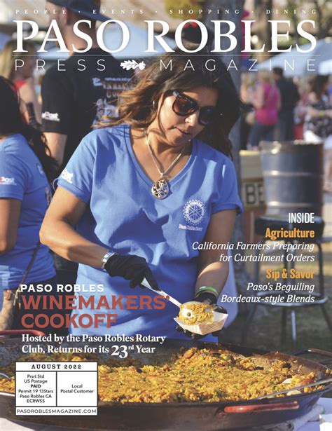 Paso robles news - Jun 11, 2020 · Paso Robles Press is the community’s top-ranked news source for Paso Robles, since 1889. Breaking news, commentary, comprehensive coverage, and local profiles. Together with Paso Robles Magazine, mailing 30,000 monthly copies to our community, we are the best-read, most-trusted news source for our community. 